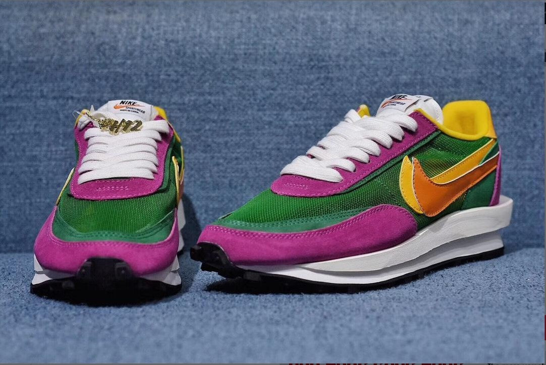 LD Waffle Sacai Pine Green Shoes Sneakers