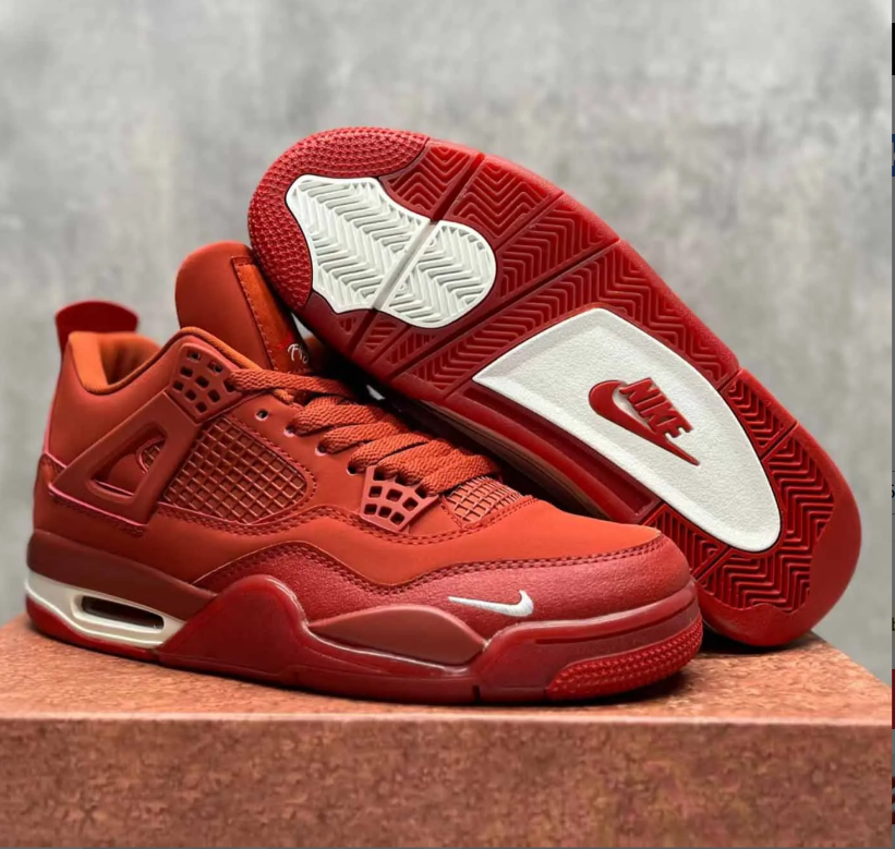 Nigel Sylvester x Air Jordan 4 Brick by Brick Shoes Sneakers