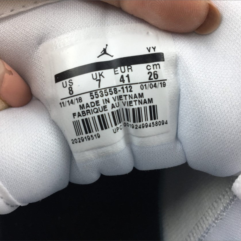 Air Jordan 1 Low Triple White (2019) Shoes Sneakers