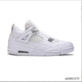 Air Jordan 4 Retro 25th Silver Anniversary Shoes Sneakers