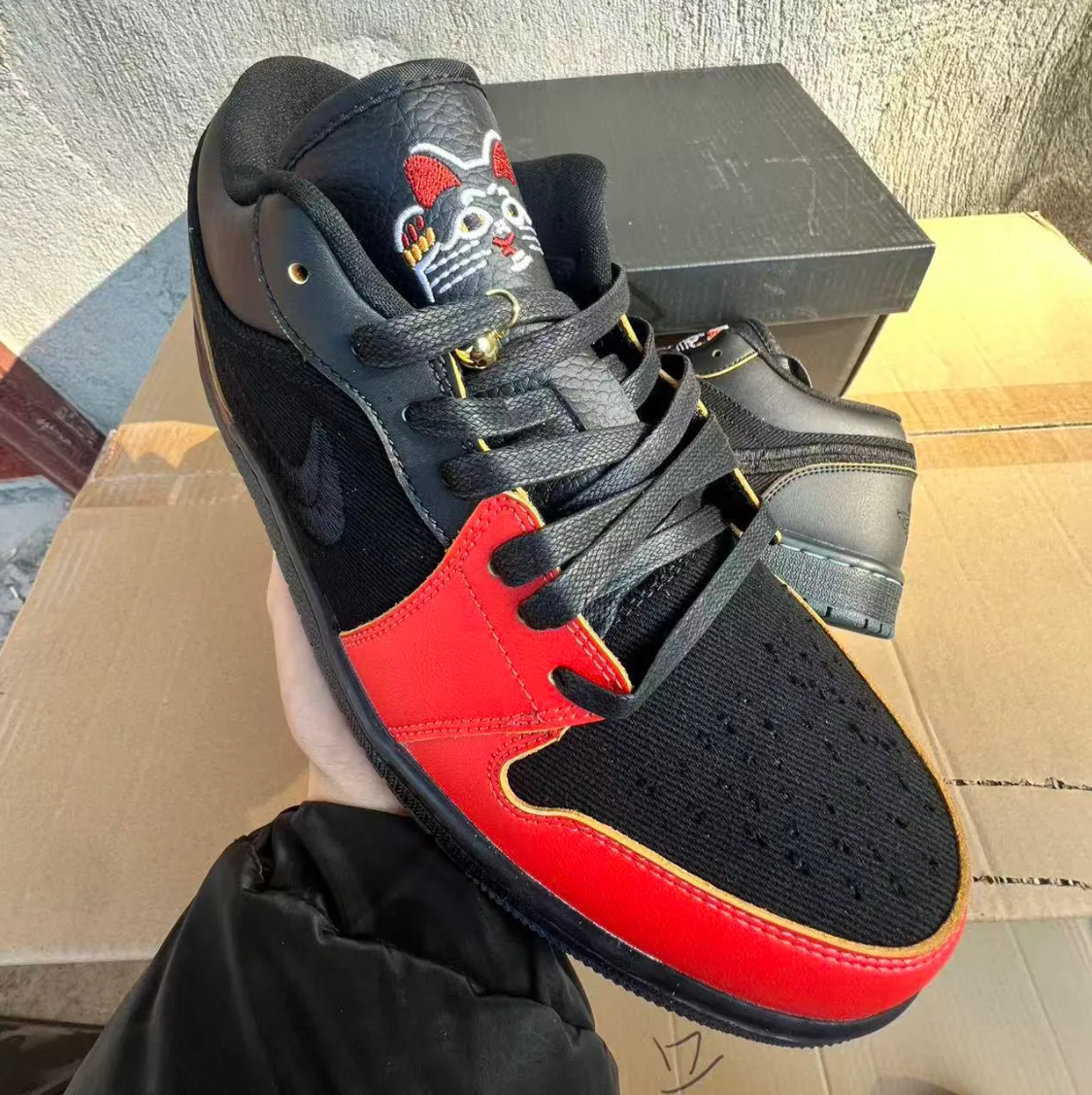Air Jordan 1 Low Lucky Cat Shoes Sneakers