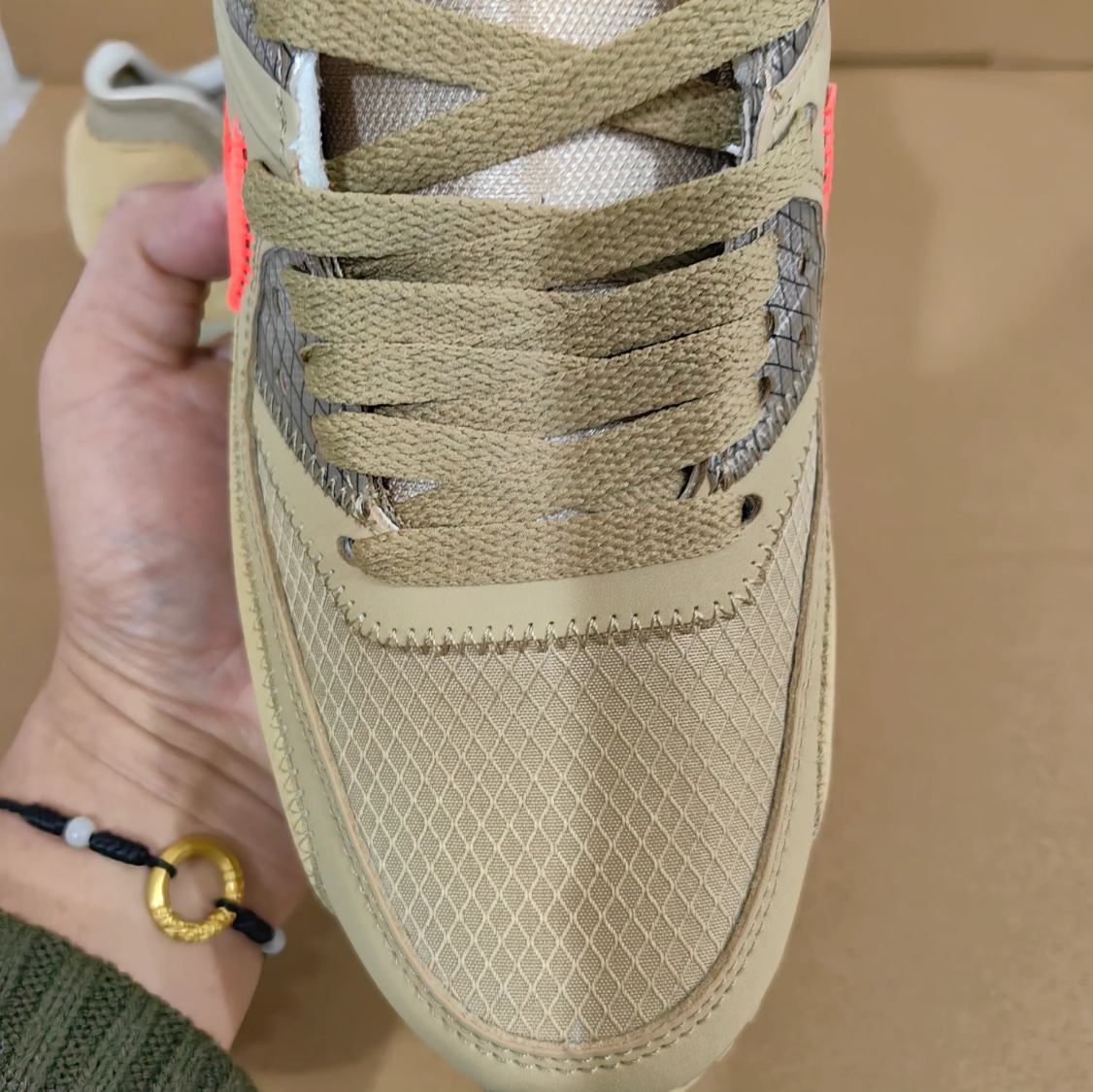 OW x Airforce Max 90 ‘Desert Ore’ Shoes Sneakers