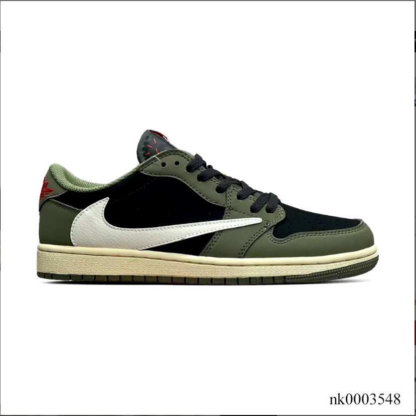 Travis Scott x AJ 1 Low OG Black Olive Shoes Sneakers