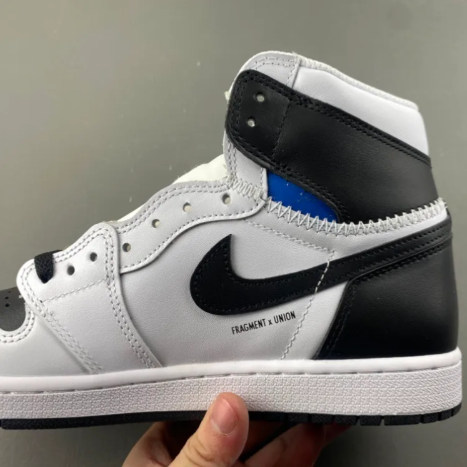 Fragment x Union LA x Air Jordan 1 High OG Black White Shoes Sneakers