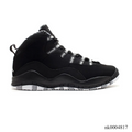Air Jordan 10 Black And White Stealth Shoes Sneakers