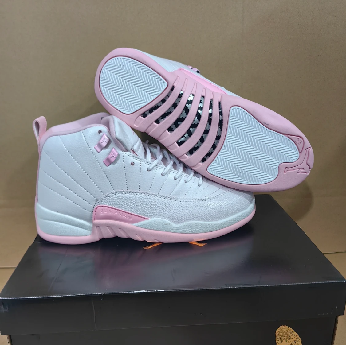Air Jordan 12 White Pearl Pink Shoes Sneakers