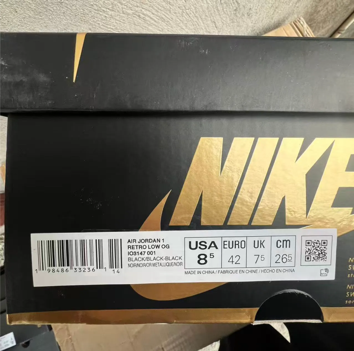 Air Jordan 1 Retro Low OG Xuanwu Shoes Sneakers