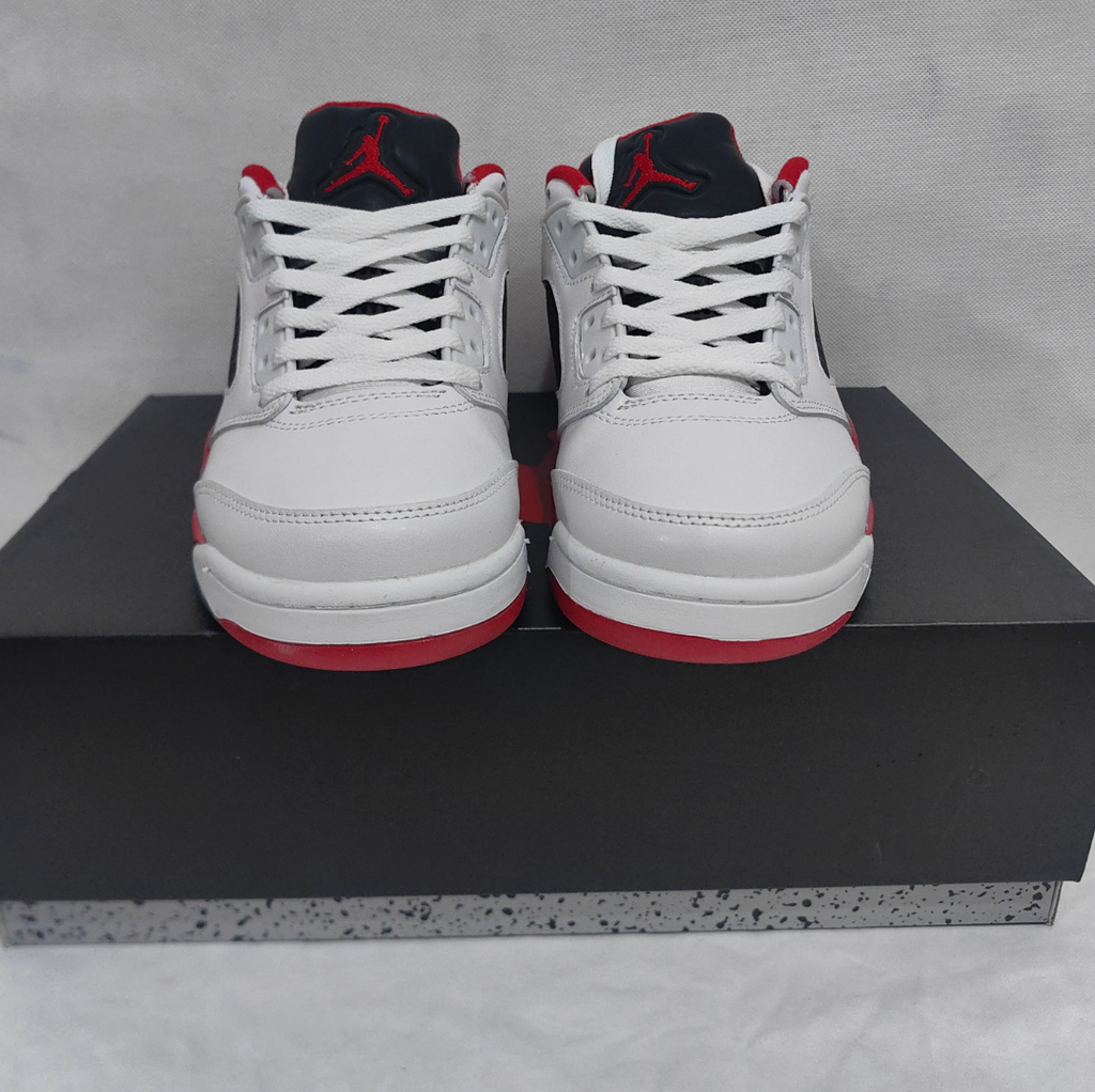 Air Jordan 5 Retro Low Fire Red Shoes Sneakers