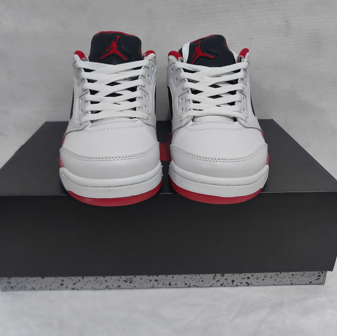 Air Jordan 5 Retro Low Fire Red Shoes Sneakers
