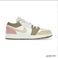 Air Jordan 1 Low Pastel Grind Vivid Green Shoes Sneakers
