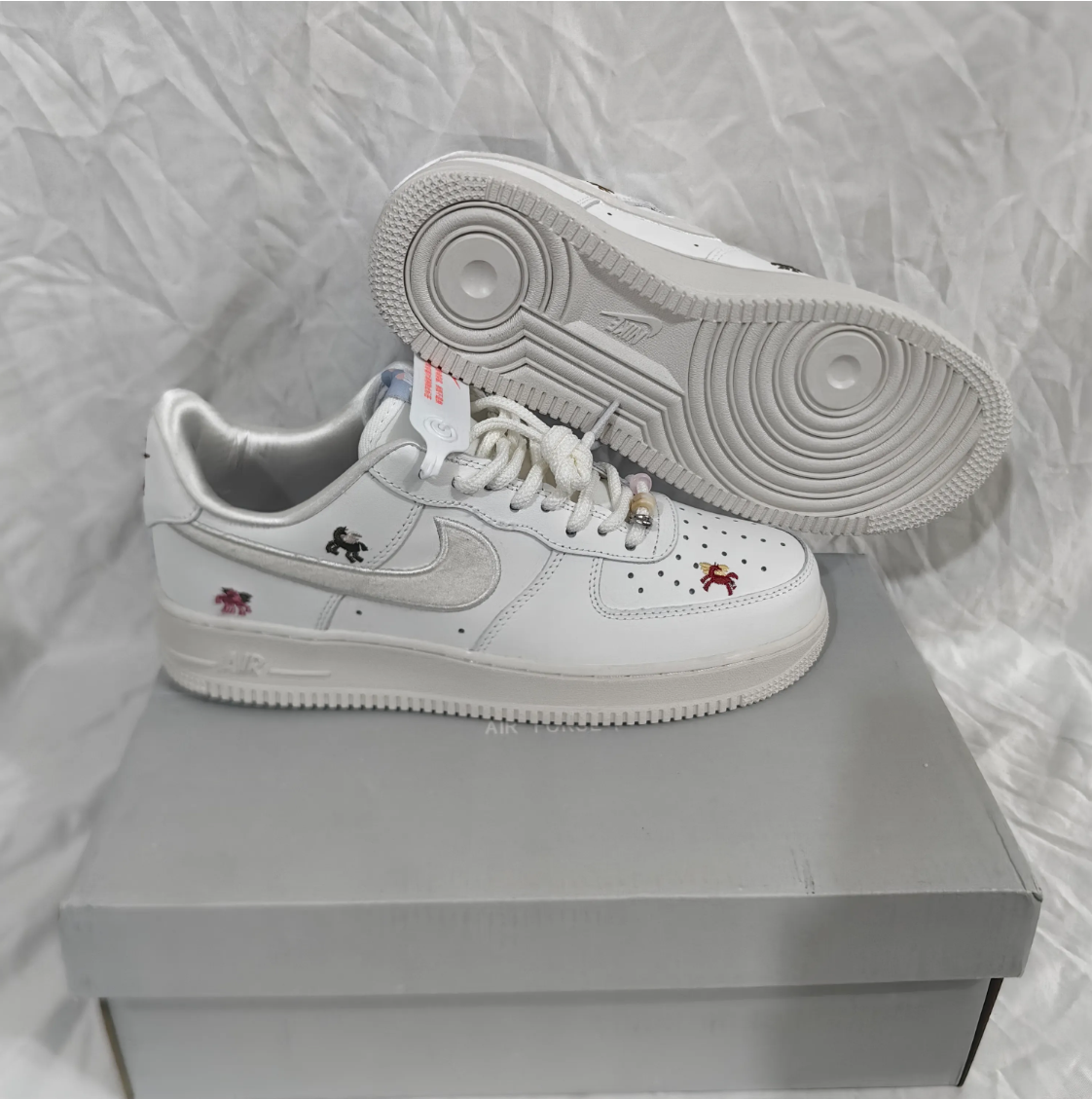 Air Force 1 Chenille Swoosh Year Of The Horse Shoes Sneaker