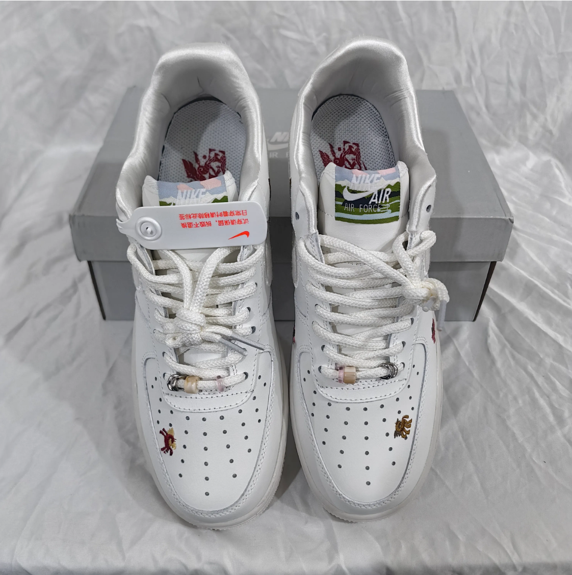 Air Force 1 Chenille Swoosh Year Of The Horse Shoes Sneaker