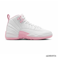 Air Jordan 12 White Pearl Pink Shoes Sneakers