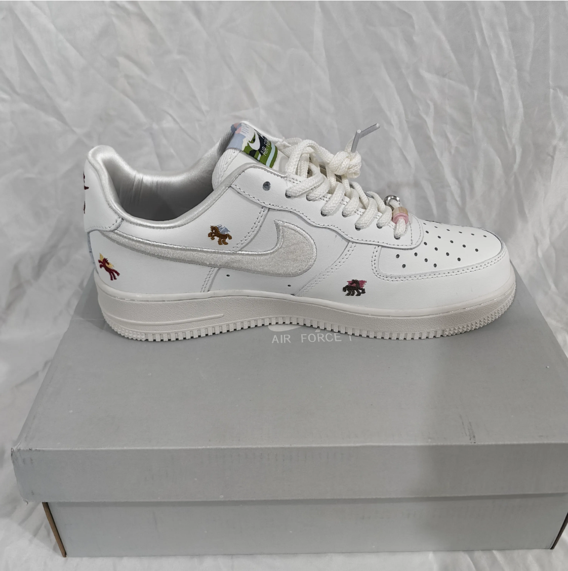 Air Force 1 Chenille Swoosh Year Of The Horse Shoes Sneaker