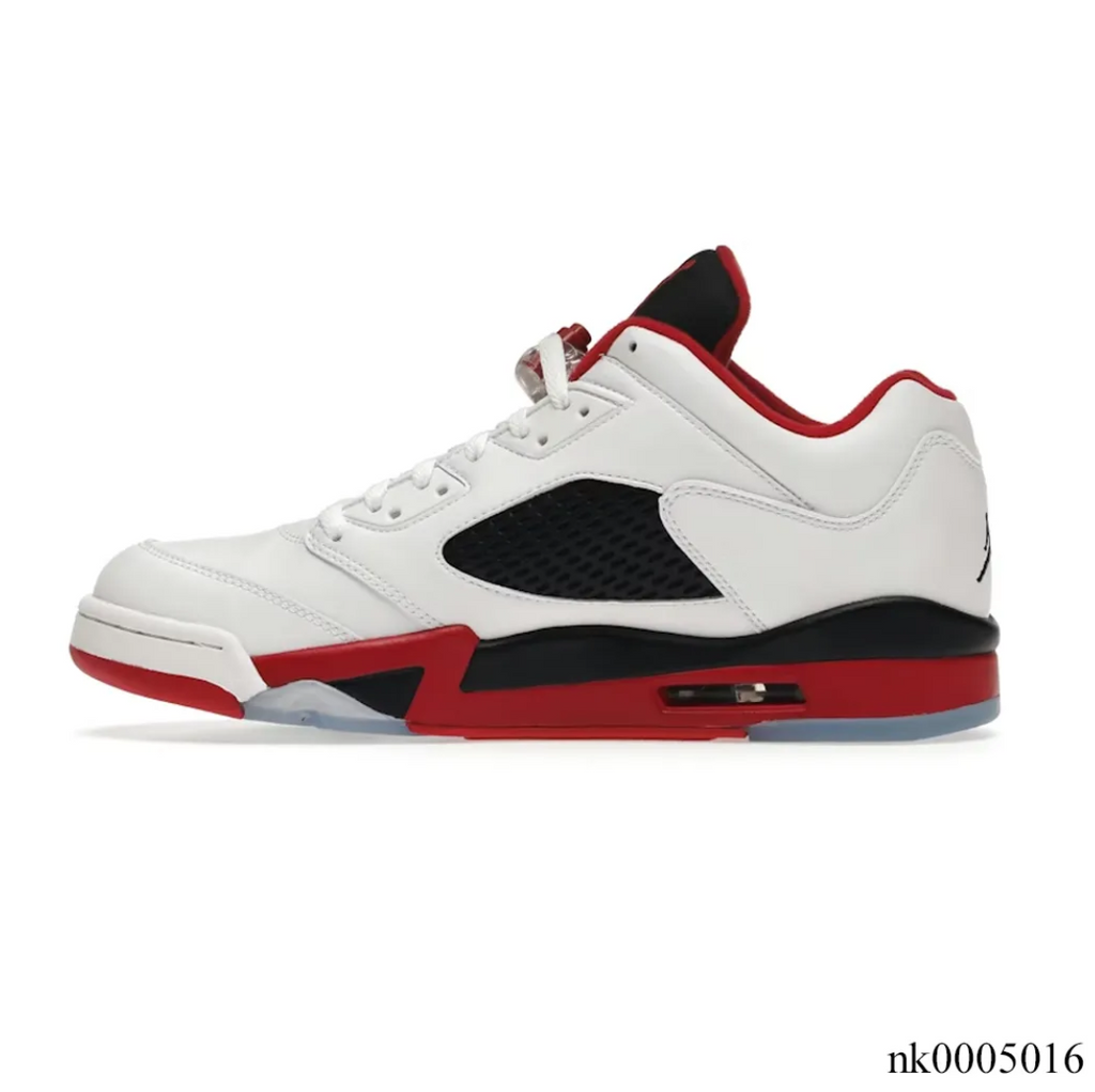Air Jordan 5 Retro Low Fire Red Shoes Sneakers