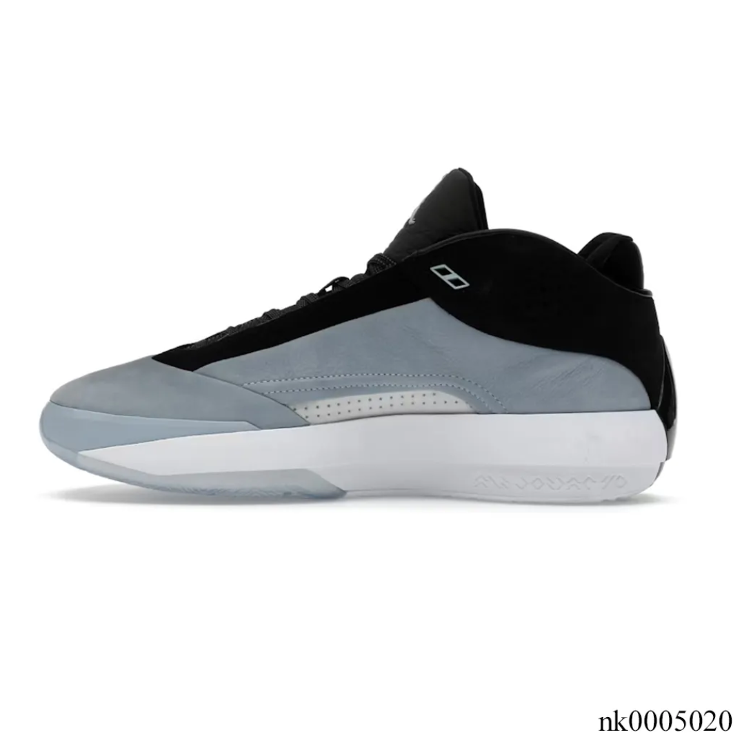 Air Jordan 40 Blue Suede Shoes Sneakers
