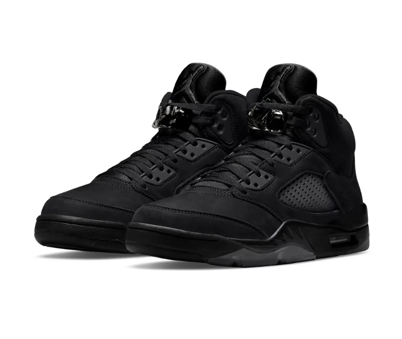 AJ 5 Black Cat Shoes Sneakers