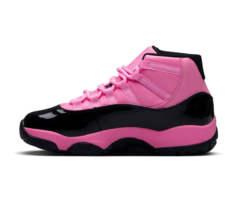 Air Jordan 11 Black Pink Shoes Sneakers
