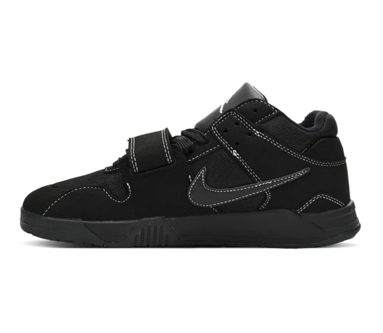 Travis Scott x Jumpman Jack All Black Shoes Sneakers