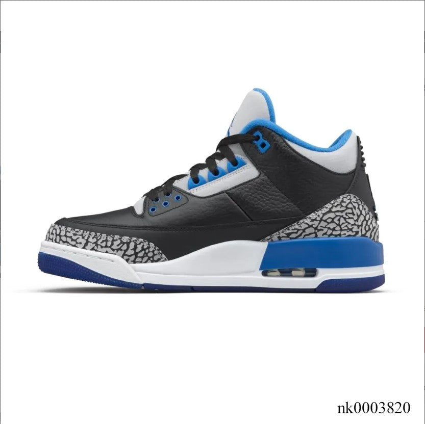 Air Jordan 3 Sport Blue Shoes Sneakers – nk0003820