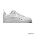 Air Force 1 Low White Grey Blue Shoes Sneakers