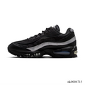 Air Max 95 Big Bubble Black Metallic Silver Shoes Sneakers