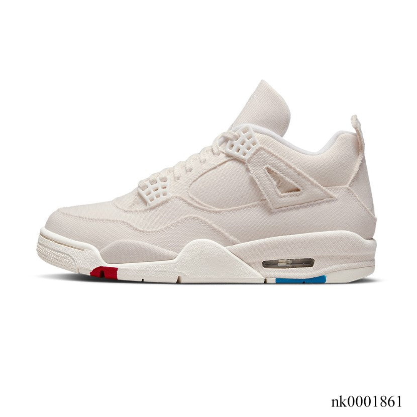 Air Jordan 4 Retro Blank Canvas Shoes Sneakers
