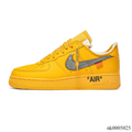 Air Force 1 Low OW ICA University Gold Shoes Sneakers