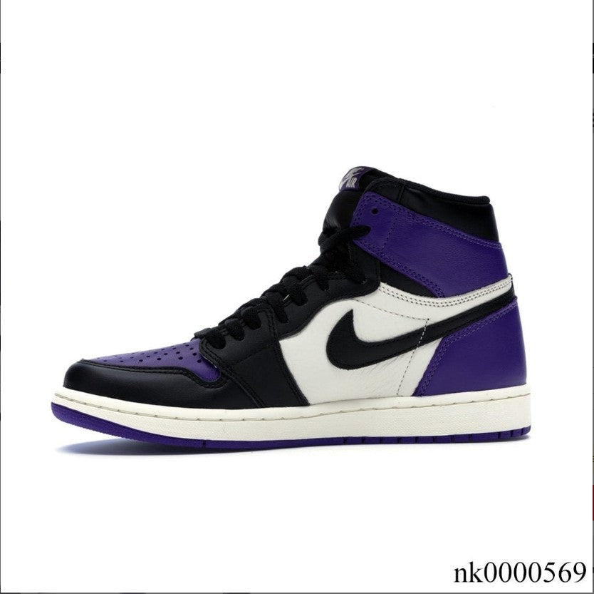 Air Jordan 1 Retro High Court Purple Shoes Sneakers