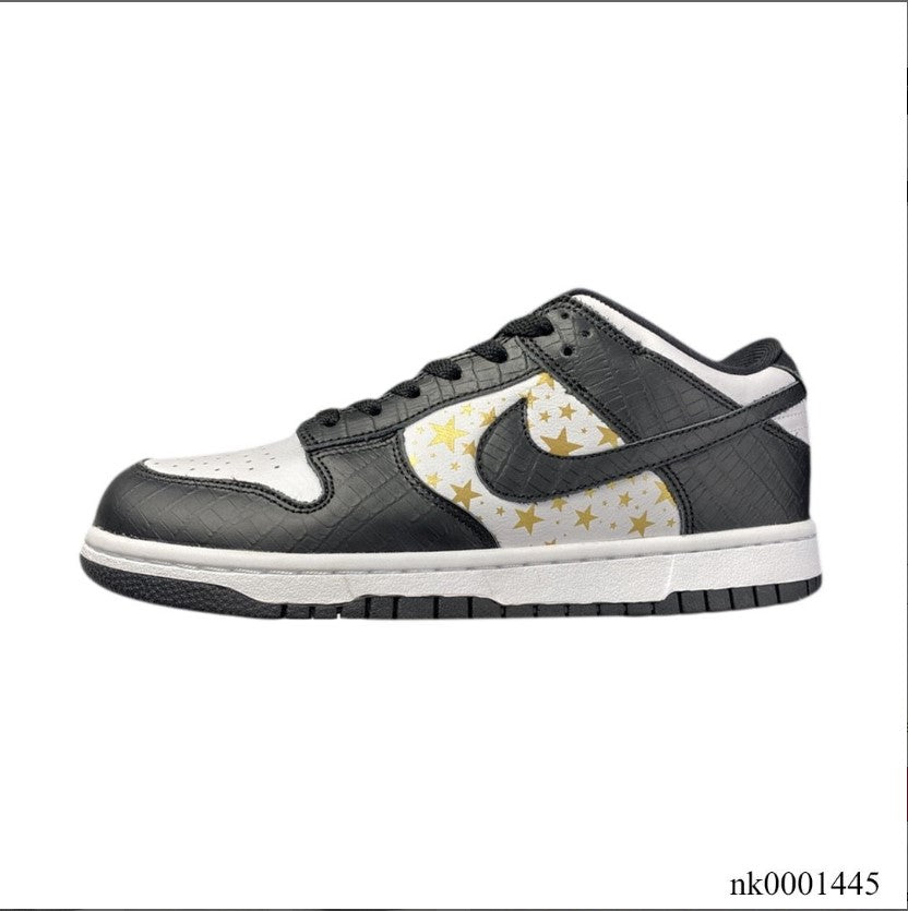SB Dunk Low Stars Black x Supreme Shoes