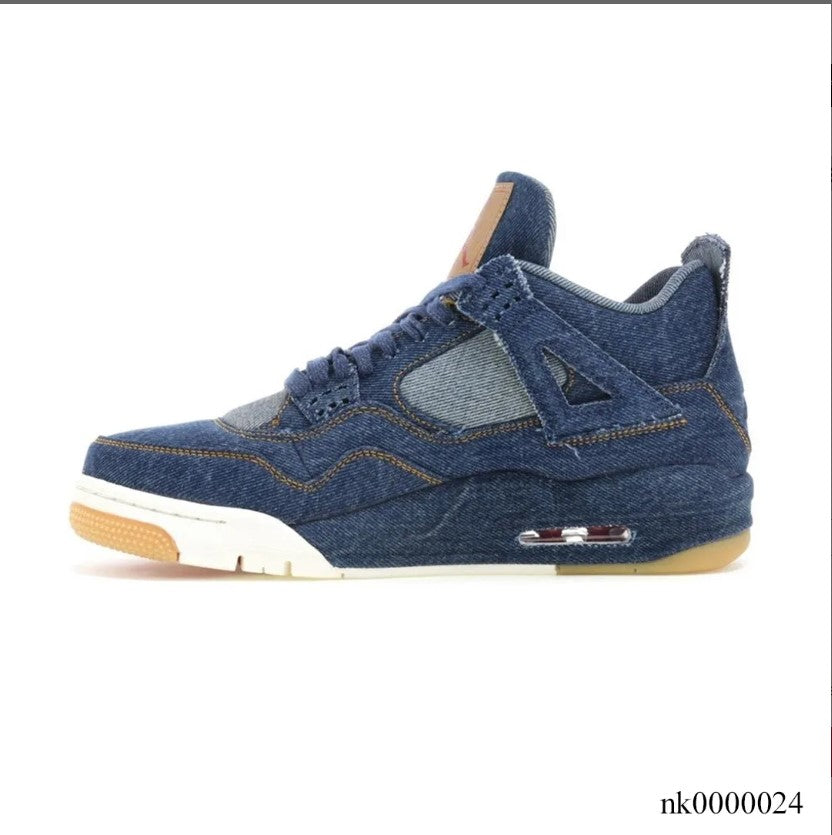 Air Jordan 4 Retro Levi’s Denim Shoes Sneakers