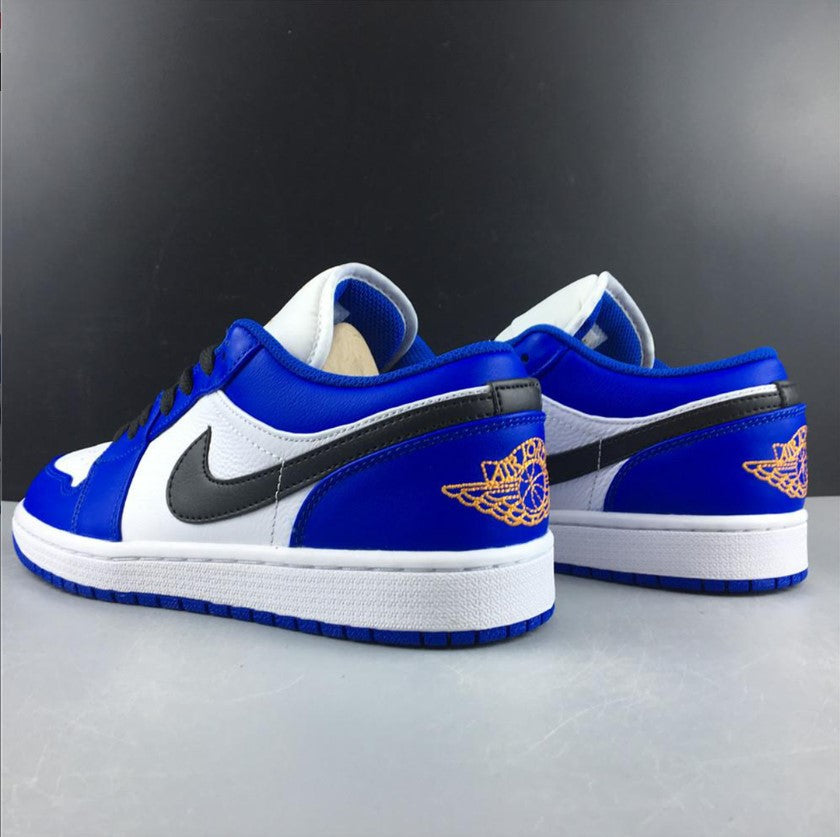 Air Jordan 1 Low Hyper Royal Orange Peel Shoes Sneakers