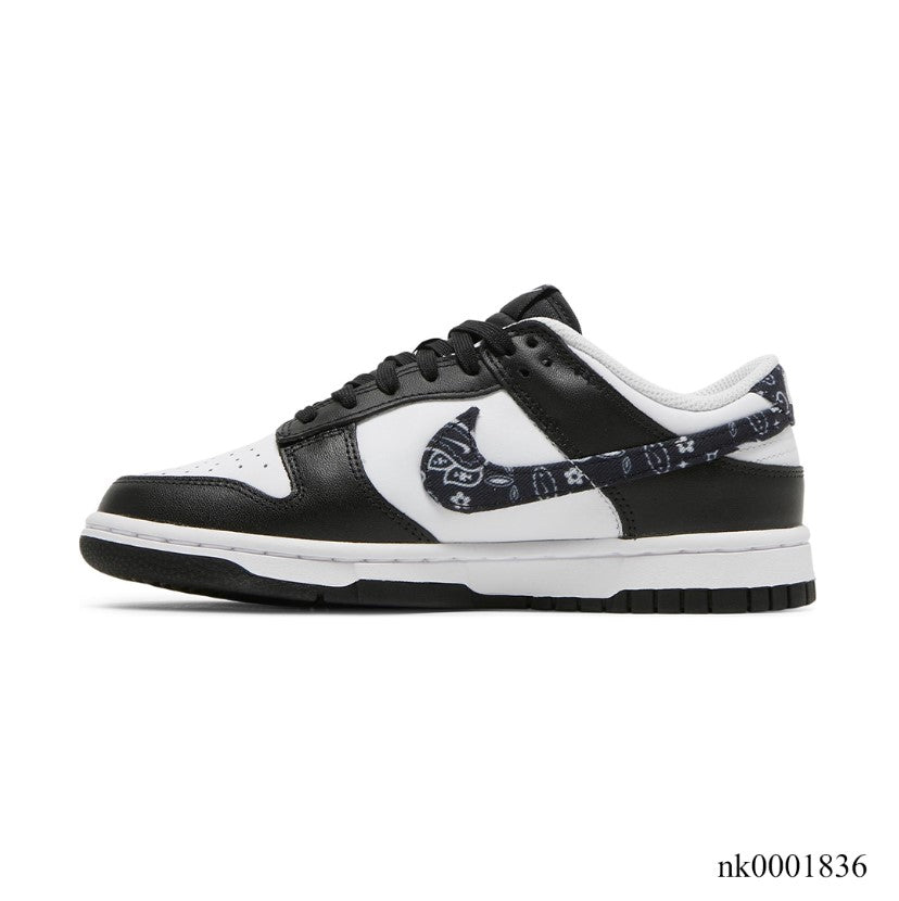 Dunk Low Black Paisley Shoes Sneakers