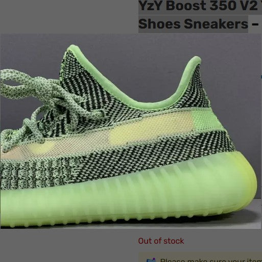 Yeezy Boost 350 V2 Yeezreel (Reflective) Shoes Sneakers