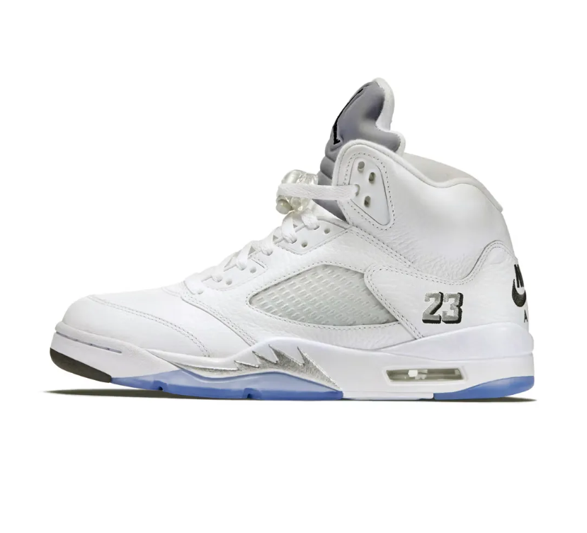 Air Jordan 5 White Metallic (2026) Shoes Sneakers