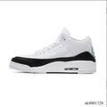 Fragment x AJ 3 White Black Shoes Sneakers