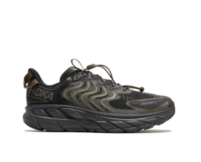 Hoka One One Clifton LS x Satisfy Forged Iron 1143450-FIBC