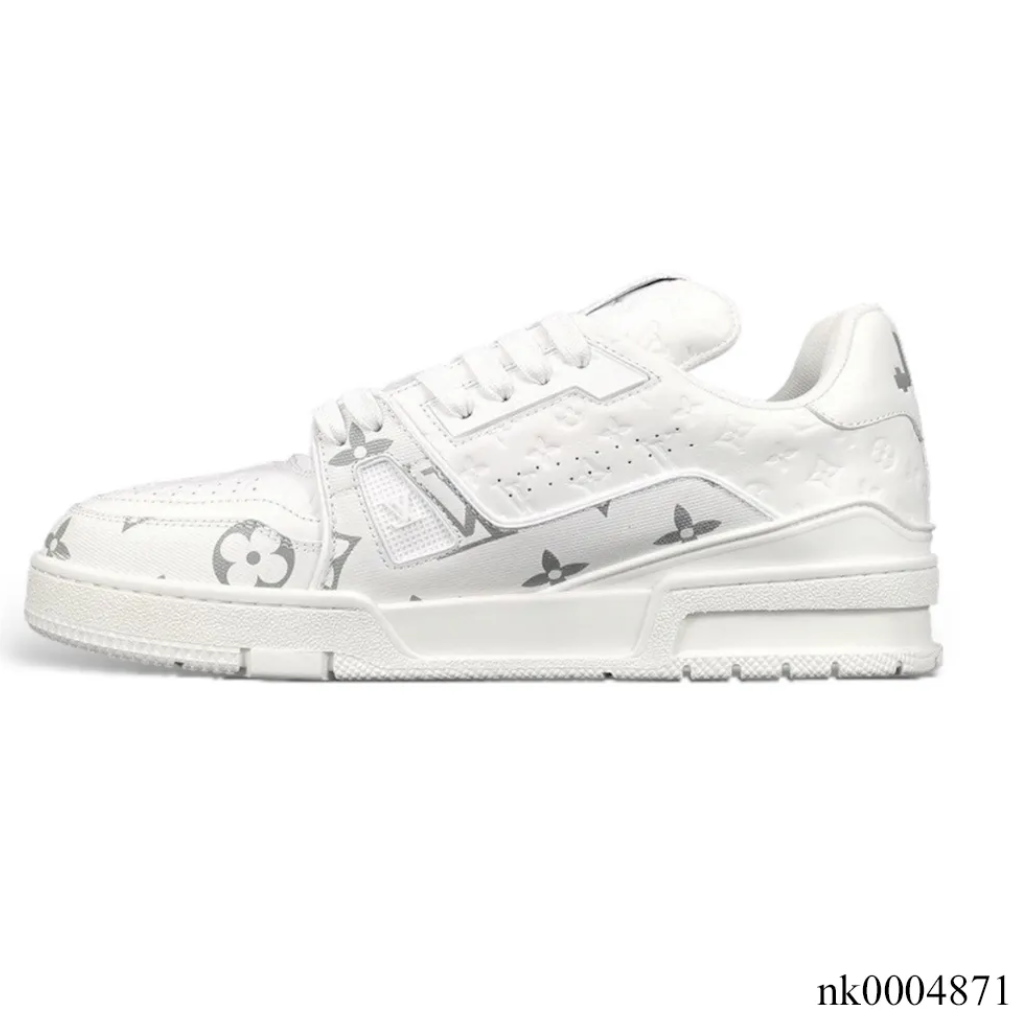LV Trainer 54 Pattern Gray White Shoes Sneakers