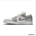Air Jordan 1 Low PRM Grey Elephant Print Shoes Sneakers