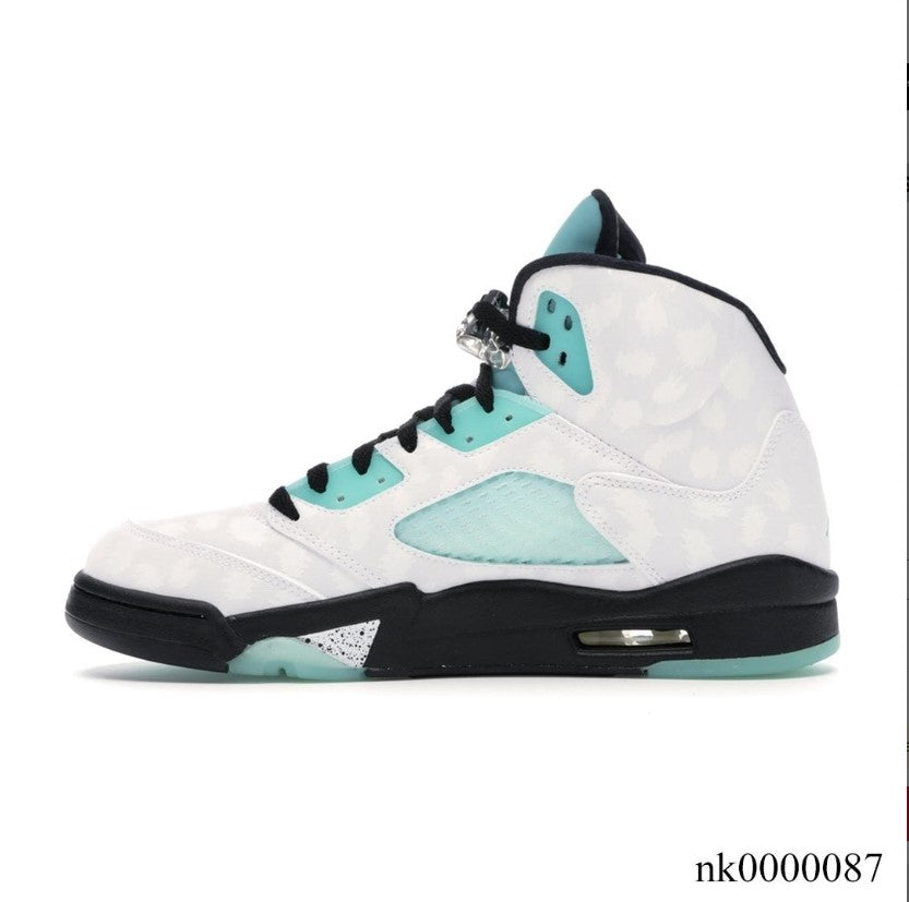 Air Jordan 5 Retro Island Green Shoes Sneakers