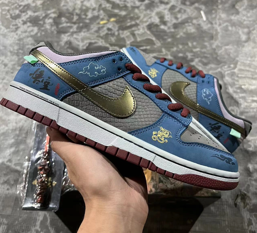 SB Dunk Low Black Myth Wukong Shoes Sneakers