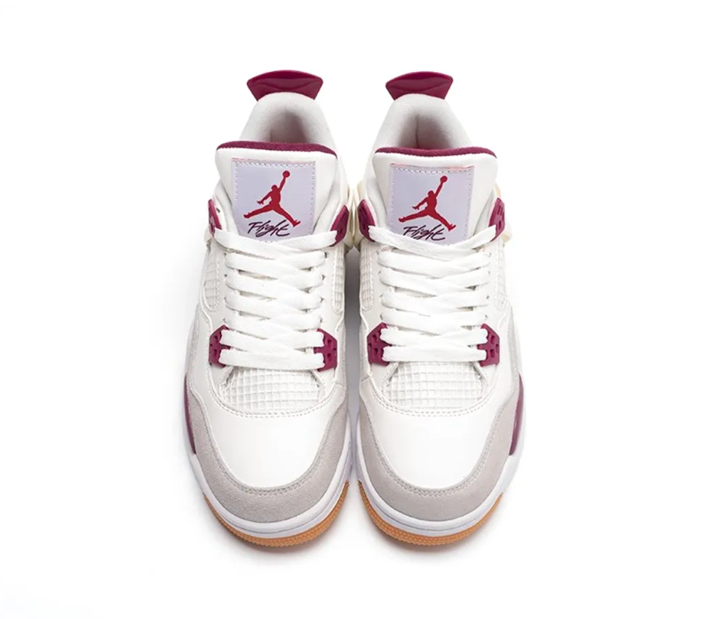 AJ 4 SB Sapphire White Purple Shoes Sneakers