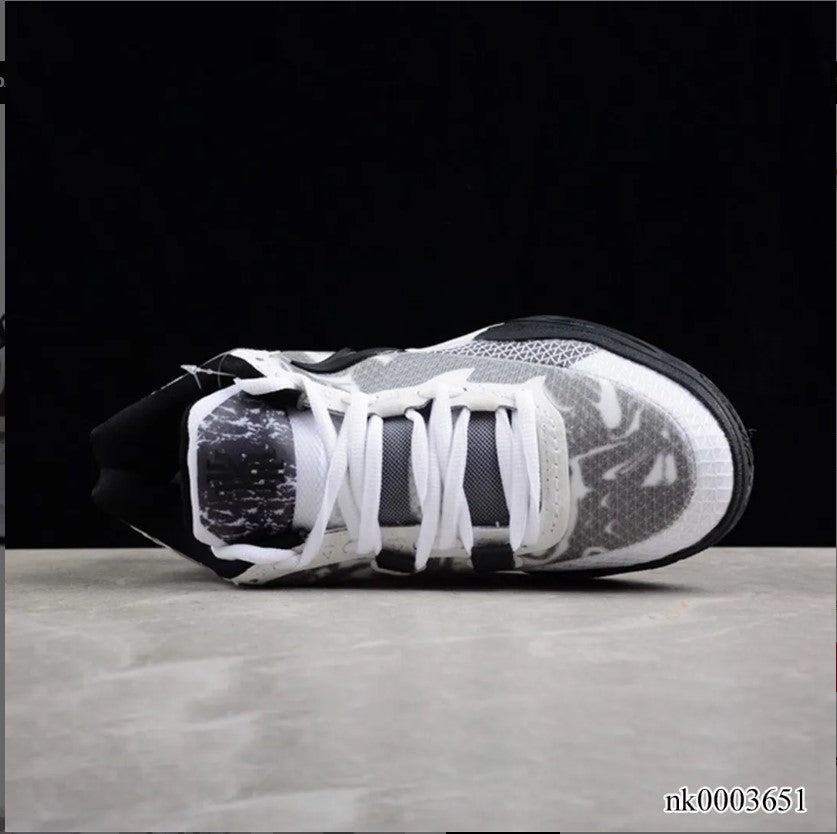 Kyrie 9 White Black Grey Shoes Sneakers