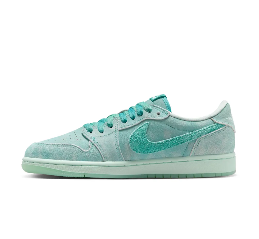 Air Jordan 1 Low OG Washed Teal Shoes Sneakers