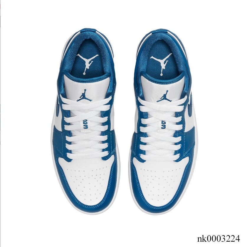 Air Jordan 1 Low Marina Blue Shoes Sneakers
