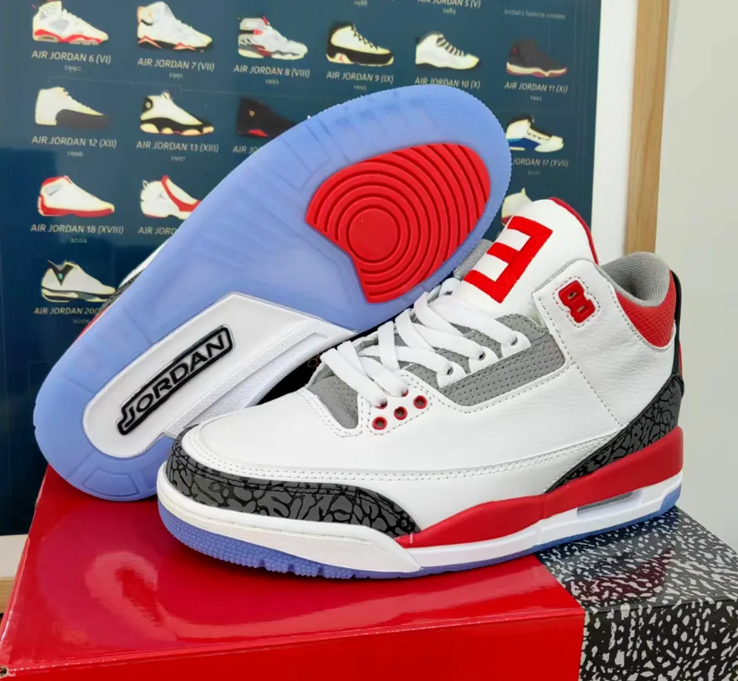 Eminem x AJ 3 Super Bowl PE Shoes Sneakers