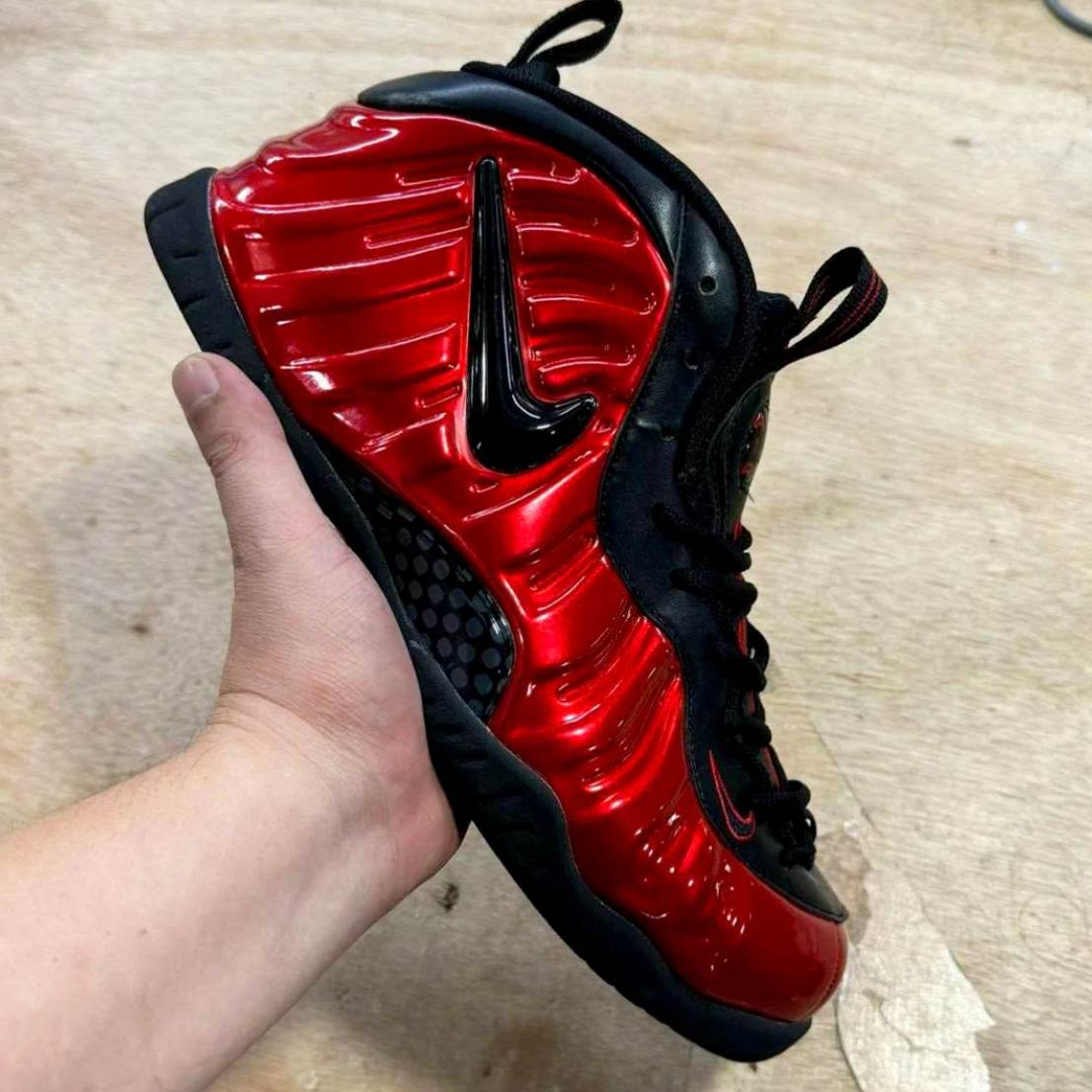 Air Foamposite Pro Gym Red Shoes Sneakers