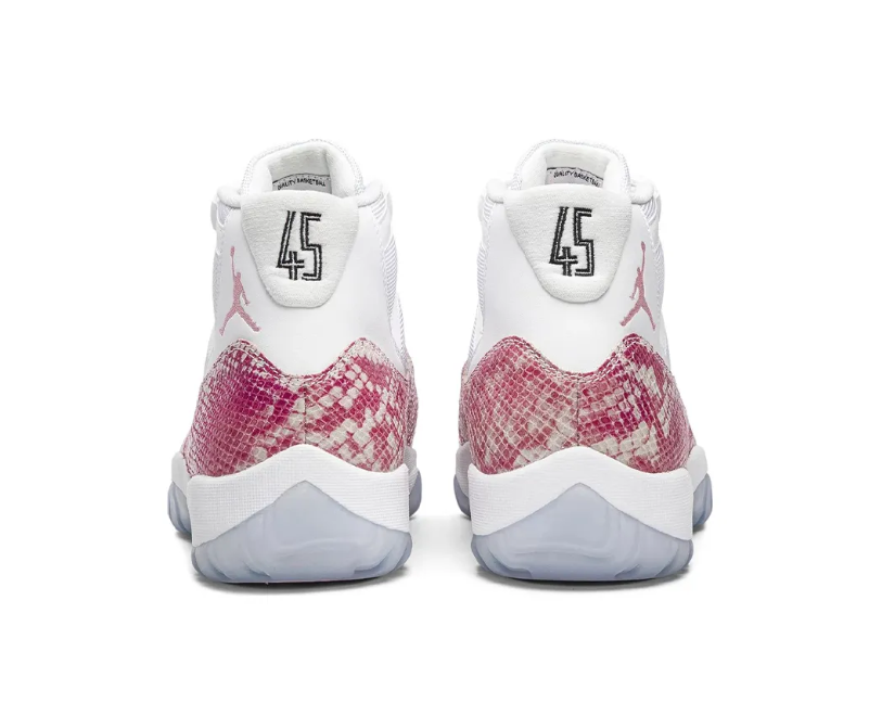 Air Jordan 11 Retro OVO Pink Snakeskin Shoes Sneakers