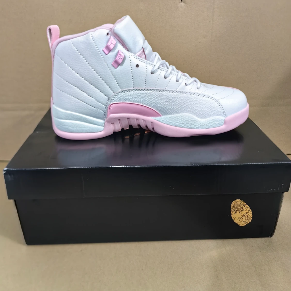 Air Jordan 12 White Pearl Pink Shoes Sneakers