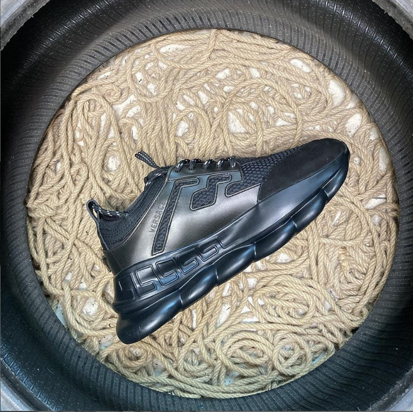 Chain Reaction Full Black Shoes Sneakers 2